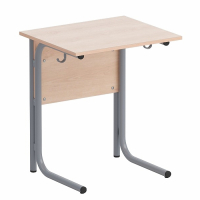 Стол ученический одноместный на круглой трубе - fgospostavki.ru - Апрелевка