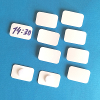 10 пустых карточек для написания времени - fgospostavki.ru - Апрелевка