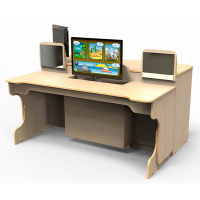 Профессиональный мультимедийный интерактивный развивающий логопедический стол Logo - fgospostavki.ru - Апрелевка