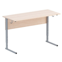 Стол ученический двухместный регулируемый на прямоугольной трубе - fgospostavki.ru - Апрелевка