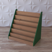 Стеллаж-витрина для книг "Познавательная горка" - fgospostavki.ru - Апрелевка