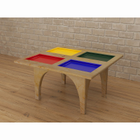 Игровой стол для занятий сенсорной интеграцией 4 цвета - fgospostavki.ru - Апрелевка