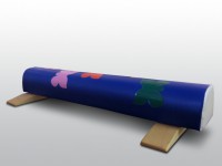 Бревно гимнастическое напольное мягкое (1,5 метра, с опорами) - fgospostavki.ru - Апрелевка