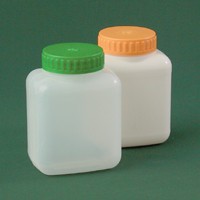 Банка прямоугольная 500 мл белая с крышкой и прокладкой - fgospostavki.ru - Апрелевка