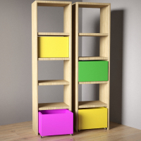 Стеллаж «Детская радость» - fgospostavki.ru - Апрелевка