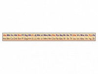 Стенд-лента "Алфавит" (английский язык) - fgospostavki.ru - Апрелевка