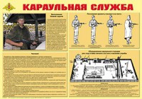 Плакат "Караульная служба" - fgospostavki.ru - Апрелевка