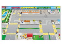 Доска магнитно-маркерная панорамная "Азбука дорожного движения" - fgospostavki.ru - Апрелевка