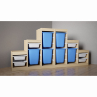 Стеллаж «Голубые облака» - fgospostavki.ru - Апрелевка