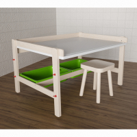 Стол растущий на регулируемых ножках «Снежок №1» - fgospostavki.ru - Апрелевка