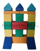 Мягкий модуль-конструктор "Башня" (17 элементов) - fgospostavki.ru - Апрелевка