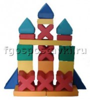 Мягкий модуль-конструктор "Башня" (21 элемент) - fgospostavki.ru - Апрелевка