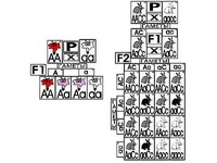 Модель-аппликация "Неполное доминирование и взаимодействие генов" (ламинированная) - fgospostavki.ru - Апрелевка