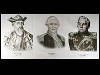 Портреты путешественников (25 штук, формат А3) - fgospostavki.ru - Апрелевка