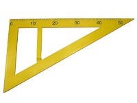 Угольник классный пластмассовый (30 и 60 градусов ) - fgospostavki.ru - Апрелевка