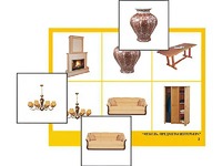 Логопедическое лото "Мебель. Предметы интерьера" (4 планшета, 24 карточки, цветное, ламинированное) - fgospostavki.ru - Апрелевка