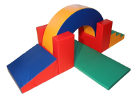 Модуль-трансформер № 3.1 (с полукольцом и ступенькой), 6 элементов - fgospostavki.ru - Апрелевка