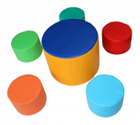 Игровая мебель "Посиделки" (6 банкеток) - fgospostavki.ru - Апрелевка