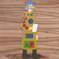 Бизиборд «Почтальон Печкин» - fgospostavki.ru - Апрелевка