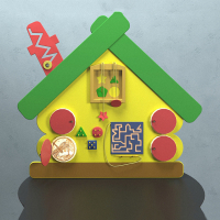 Бизиборд «Волшебный теремок» - fgospostavki.ru - Апрелевка