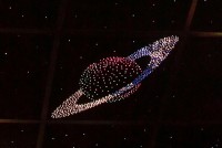 Потолок "Звездное небо с анимационным фибероптическим эффектом сатурн" - fgospostavki.ru - Апрелевка