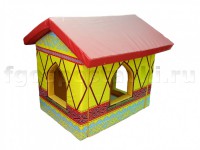 Домик игровой "Узор" с рисунком (трансформируется в маты) - fgospostavki.ru - Апрелевка