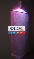 Фибероптическая занавесь (150 волокон) с интерактивным источником света - fgospostavki.ru - Апрелевка
