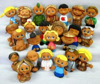 Набор глиняных человечков для сказкотерапии и песочной терапии - fgospostavki.ru - Апрелевка