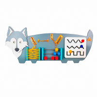 Бизиборд «Добрый волк» - fgospostavki.ru - Апрелевка