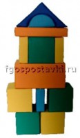 Мягкий модуль-конструктор "Городок" (12 элементов) - fgospostavki.ru - Апрелевка