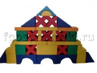 Мягкий модуль-конструктор "Городок" (32 элемента) - fgospostavki.ru - Апрелевка