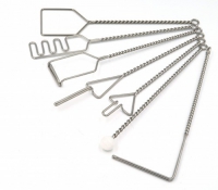 Постановочные зонды на витых ручках с колечком (шариковый зонд на витой ручке). Комплект из 7 зондов - fgospostavki.ru - Апрелевка