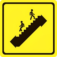 Тактильный знак (пути эвакуации) 100х100 - fgospostavki.ru - Апрелевка