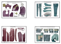 Плакаты ПРОФТЕХ "Изготовление мужских костюмов" (25 пл, винил, 70х100) - fgospostavki.ru - Апрелевка