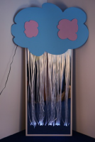 Зеркальное панно с фиброоптическими нитями «Разноцветный дождь» - fgospostavki.ru - Апрелевка