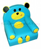 Кресло "Мишка" ВИК с подлокотниками и аппликацией - fgospostavki.ru - Апрелевка