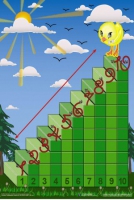 Интерактивная таблица на магнитах "Лесенка для счета" - fgospostavki.ru - Апрелевка