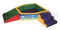 Сухой бассейн "Морская крепость" 1,5х1,2м - fgospostavki.ru - Апрелевка