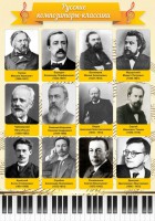 Стенд "Русские композиторы-классики" - fgospostavki.ru - Апрелевка