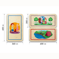 Набор стеновых панелей «Мои увлечения - Любимые занятия» - fgospostavki.ru - Апрелевка