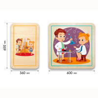 Набор стеновых панелей «Мои увлечения - Весёлые эксперименты» - fgospostavki.ru - Апрелевка