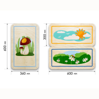 Набор стеновых панелей «Природа нашего края - Прогулка» - fgospostavki.ru - Апрелевка