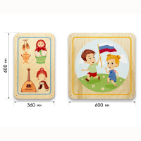 Набор стеновых панелей «Символы России - Культура» - fgospostavki.ru - Апрелевка