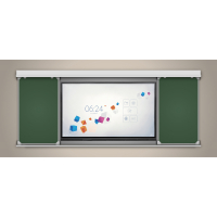 Многофункциональная раздвижная система аудиторных досок 75'' - fgospostavki.ru - Апрелевка