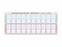 Панно "Объекты, предназначенные для демонстрации последовательного пересчета от 0 до 10; от 0 до 20" + комплект тематических магнитов - fgospostavki.ru - Апрелевка