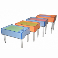 Песочные столы на регулируемых опорах RGB подсветка - fgospostavki.ru - Апрелевка