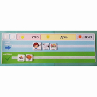 Визуальное расписание на день (для карточек размером 5-5 и 6-6 см) - fgospostavki.ru - Апрелевка