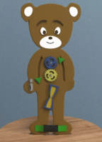 Бизиборд «Медвежонок» - fgospostavki.ru - Апрелевка