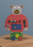 Бизиборд «Папа-медведь» - fgospostavki.ru - Апрелевка