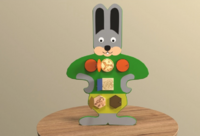 Бизиборд «Серый заинька» - fgospostavki.ru - Апрелевка